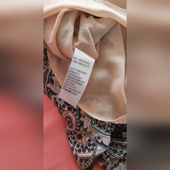 Paisley smocked dress. - Picture 7 of 7